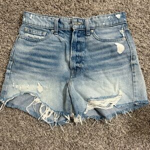 Lucky Brand High Rise Cut Off Jean Shorts